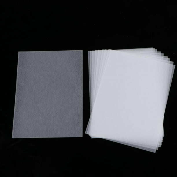Papel termo retráctil Transparente/Blanco IMPRIMIBLE A4 