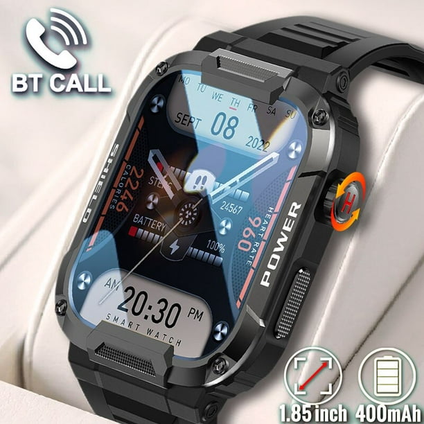 Reloj Inteligente Para Xiaomi Huawei Ip68 Sports/hombre Color De La Caja  Plateado