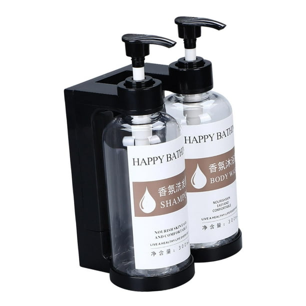 Comprar Dispensador de champú Dispensador de jabón de pared Dispensador de  gel de ducha Dispensador de jabón de prensa manual para baño inodoro