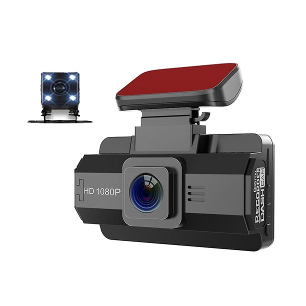 Camara Para Carro Recorder Coche 1080P FHD Vision Noche Gran Angular Auto  NUEVO