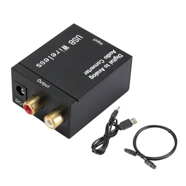DAC 192kHz Convertidor de Audio Digital Analógico con amplificador para  Auriculares - Audio DAC
