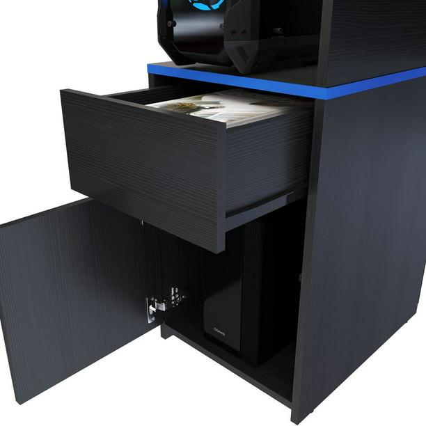 Vade escritorio 650x520 mm con bordes rematados azul oscuro - Papelería  Sambra