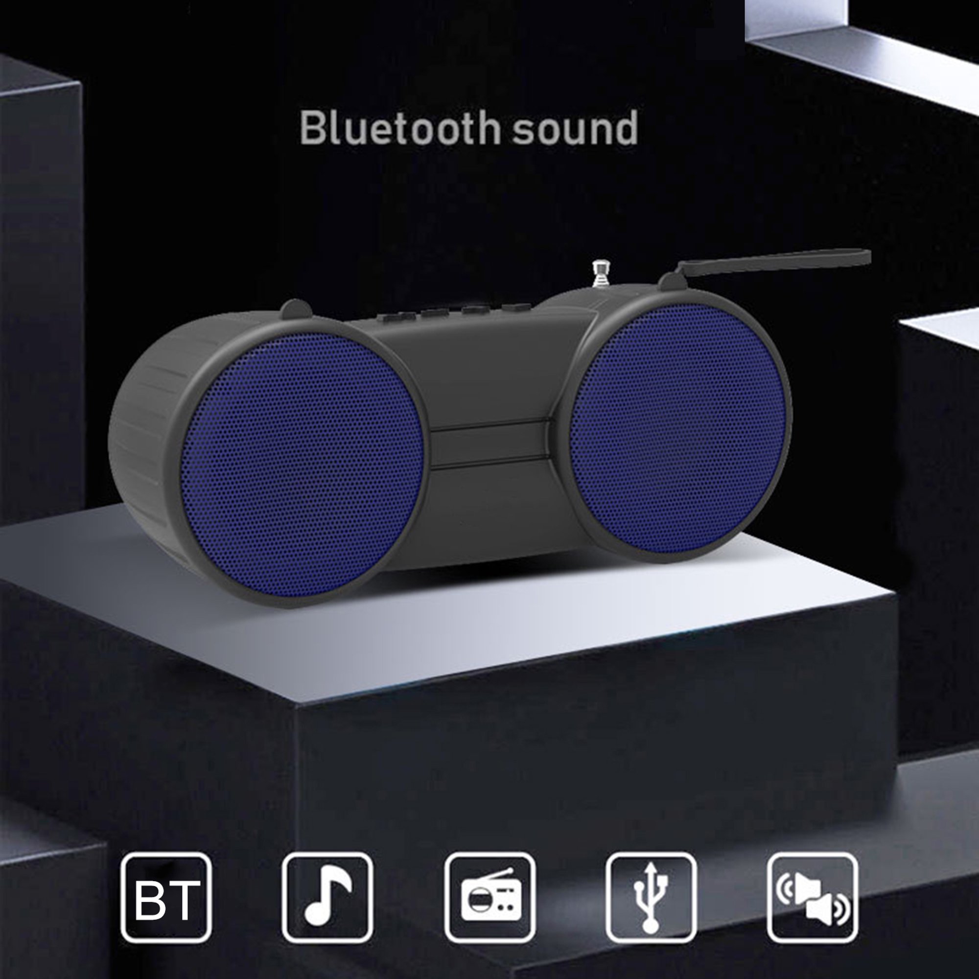 Gwong Electrónica Stereo 3d Wireless Bluetooth Compatible Con Bluetooth