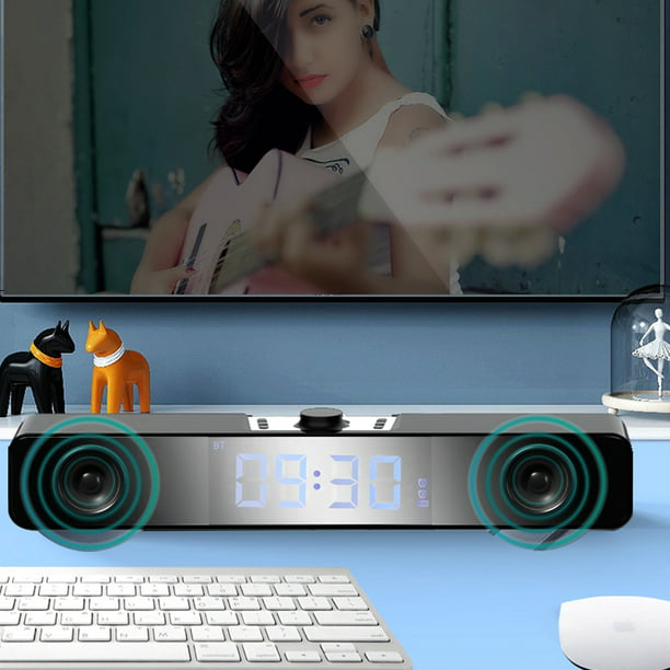 LED TV Barra de sonido Altavoces inalámbricos BT Altavoces de cine en casa