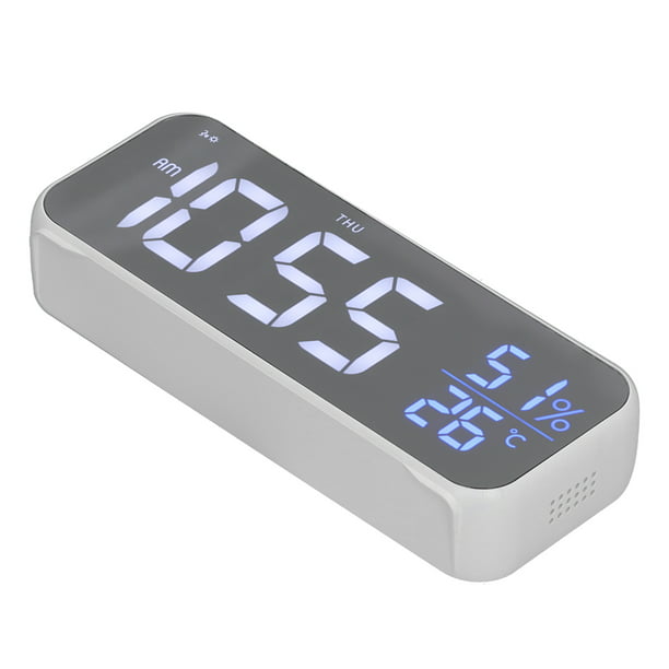 2022 alarma Digital LED reloj relij de mudo calendario electrónica  escritorio Bcaklight relojes reloj sobremesa