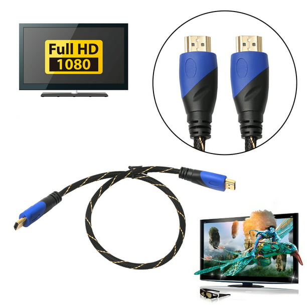 Cable HDMI Transhine 3 Metros Full HD 1080p PS3 XBOX 360 Laptop TV PC