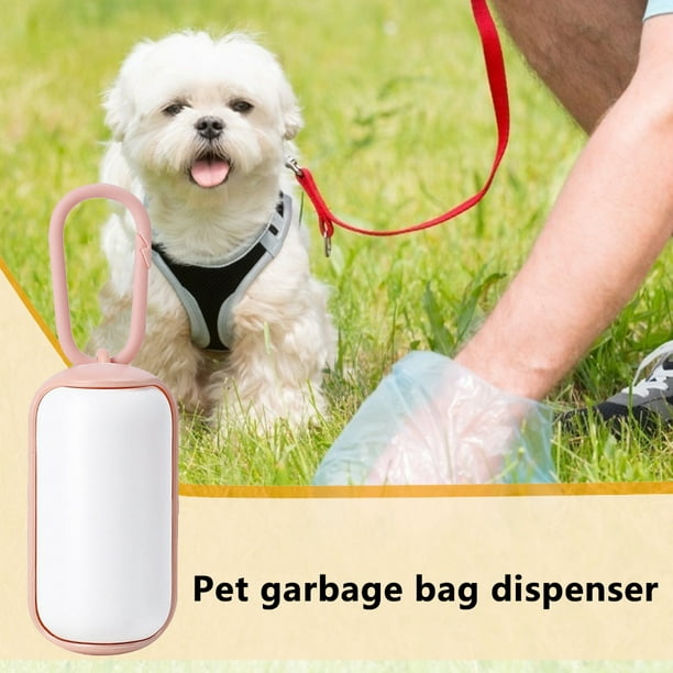 Bolsa Para Caca De Perro Dispensador de bolsas de caca para perros y  mascotas, transportador de bols Likrtyny Libre de BPA