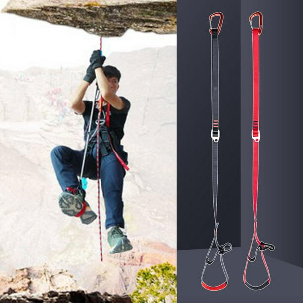 Ascensor de escalada Cuerda Foot Loop Ascender Accesorios Cuerda
