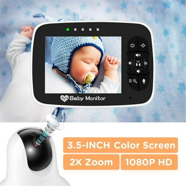 Camara Vigilancia Bebe, HD, 5'' LCD Pantalla, Sensor de Temperatura e –  bebes byKEITA