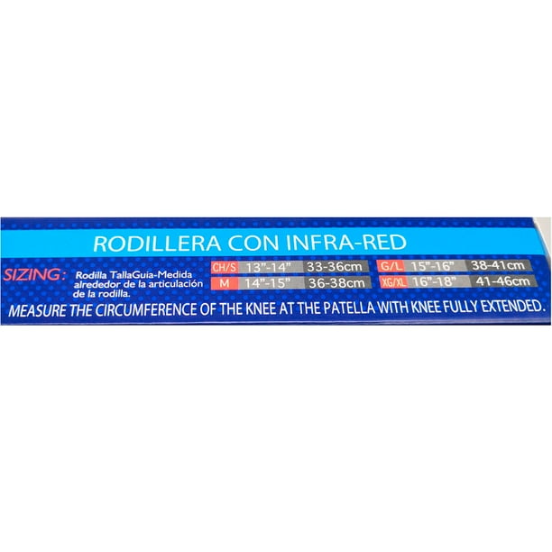 Rodillera de Neopreno Ortopedica Azul Extra Grande Super Confort Super  Confort KN-012