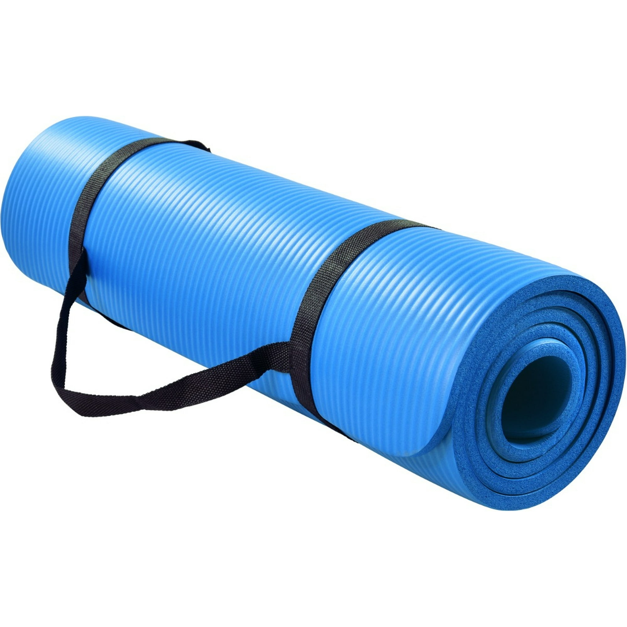 Tapete Para Yoga 10 Mm Fuxion Sports azul Unitalla Fuxion YM10MM-01