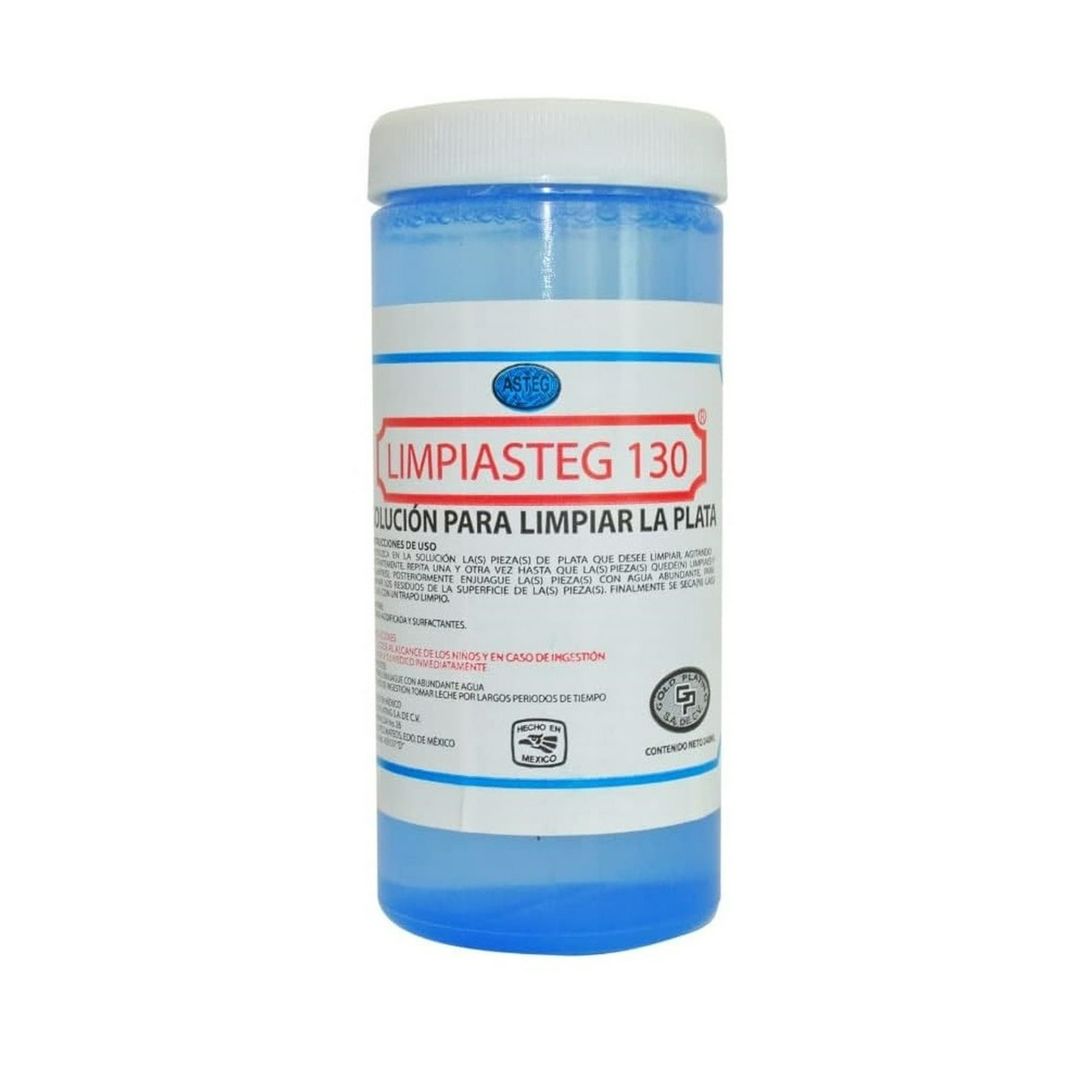 Limpiador De Joayeria De Plata, Limpieaza instantanea de Plata, Liquido  Limpiador de Plata 240ml Limpia S as01