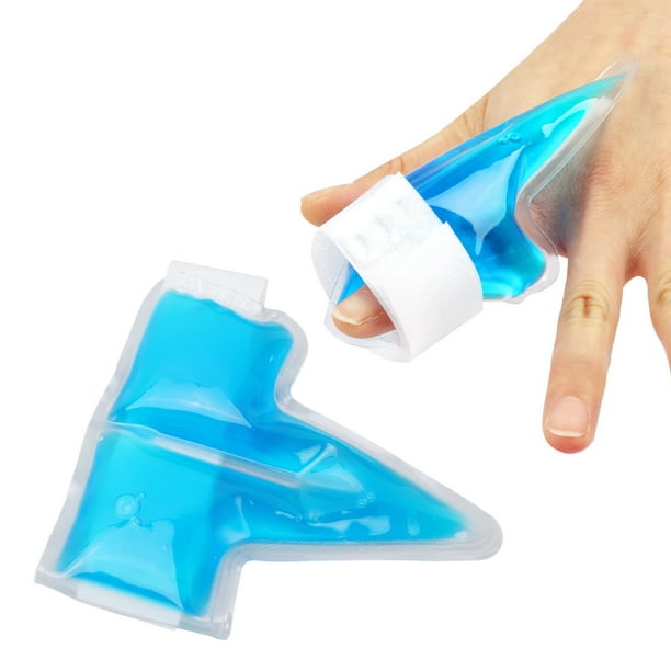 Paquete de hielo para dedos de PVC, Gel frío para dedos