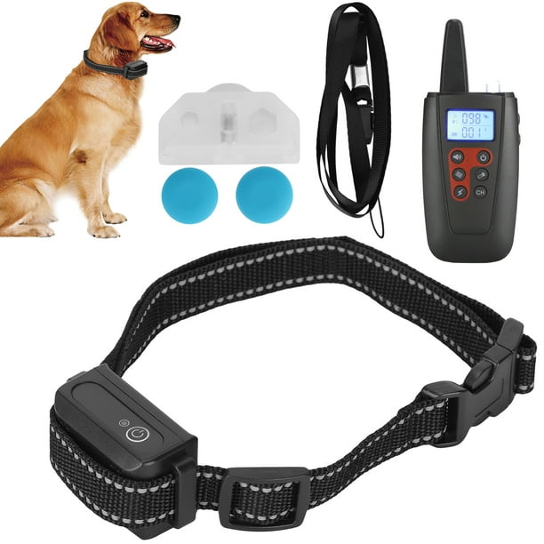 Controlador de ladridos para perros, Control remoto eléctrico para  mascotas, Collar de entrenamiento remoto para perros, dispositivo de entrenamiento  para detener ladridos, confiabilidad excepcional