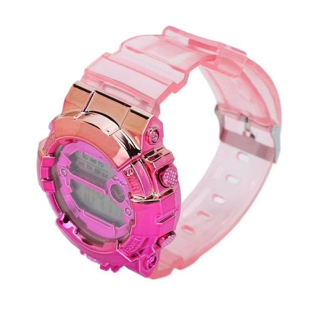 Reloj Para Dama Deportivo Reloj Digital Mujer - Rosado