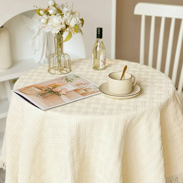 Dust-Proof puro Simple mantel blanco para la decoración del hogar - China Mantel  redondo 120 pulgadas y el blanco Mantel Mantel Redondo precio