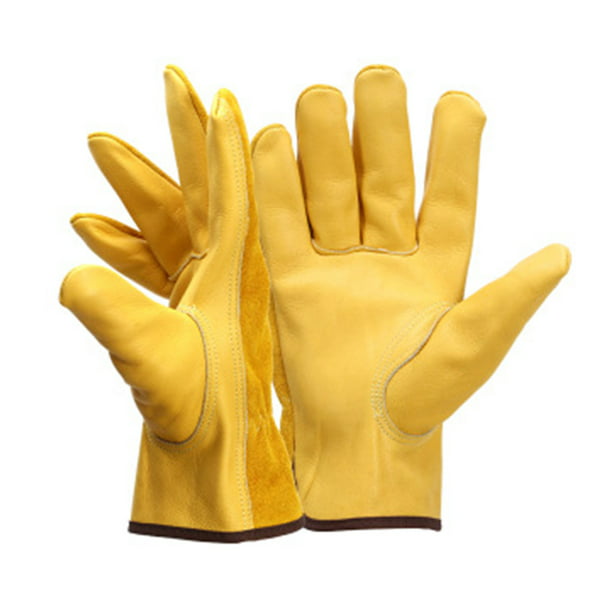 YRTSH Guantes de jardinería de cuero para mujer, guantes de jardín  flexibles y transpirables, guantes de trabajo a prueba de espinas, para  pantalla