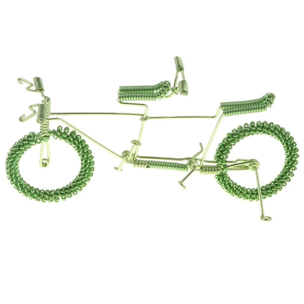 Modelo Mini Bicicleta Tándem CUTICAT, Hecho a Mano de Metal a