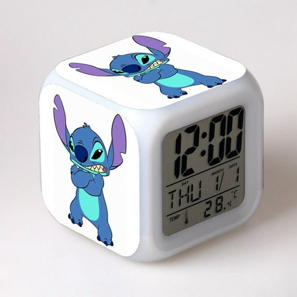 Reloj despertador Stitch
