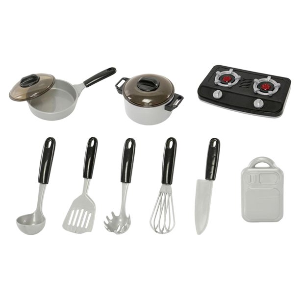 Juego De Ollas Y Sartenes De Granito Antiadherentes Utensilios Set Para  Cocina