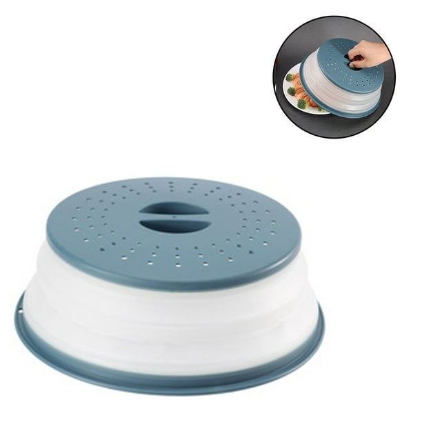Cubierta para salpicaduras de microondas Cubierta para microondas para  alimentos Tapa libre de BPA Protección contra salpicaduras para microondas  Se adapta a más platos Ormromra 222540-3