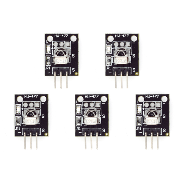 Microsensor Infrarrojo Módulo receptor sensor infrarrojos KY-022 control remoto IR 3 pines ...