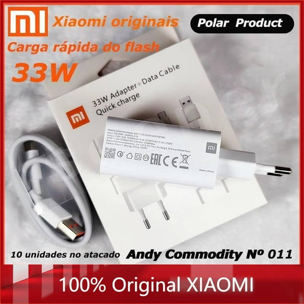 Redmi Original Xiaomi 33W Cargador Rápido 1M Tipo C Cable Dado Para 10 9 10  T Lite POCO X3 K40 NFC Red Note Pro