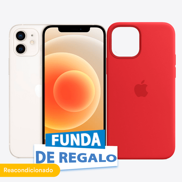 Celular Reacondicionado Apple Iphone 12 Mini 64gb Rojo+ Funda De Regalo