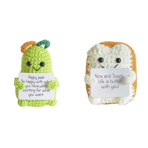 BOAITE Pocket Hug Positive Kacka, Muñeca De Lana Potato Positive Con 