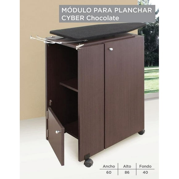 modulo kessa muebles de planchar cyber chocolate