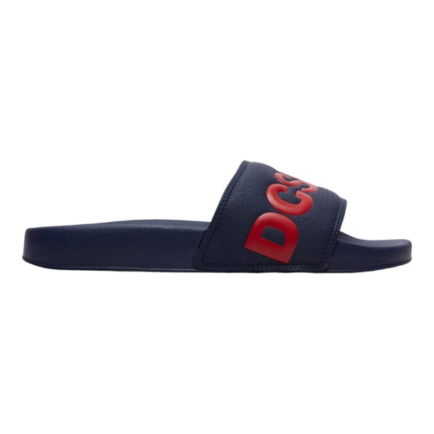 Sandalias Azules Para Hombre DC Shoes SLIDE ADYL100043 NRD DC