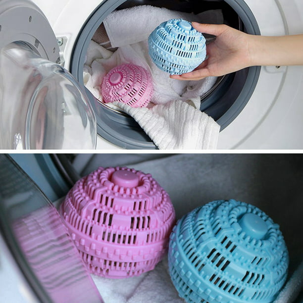 3 juegos de bolas para lavar la ropa, removedor de pelo, anti-bobinado,  bola para lavadora HouseHold Sunnimix Bola de lavandería para lavadora