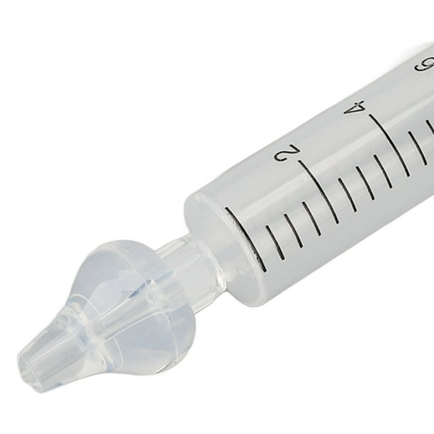 Jeringa lavado nasal bebe 10ml ABBICARE™ sin BPA-CE, Kit 4 jeringas con  adaptador de silicona + 2 puntas de llenado