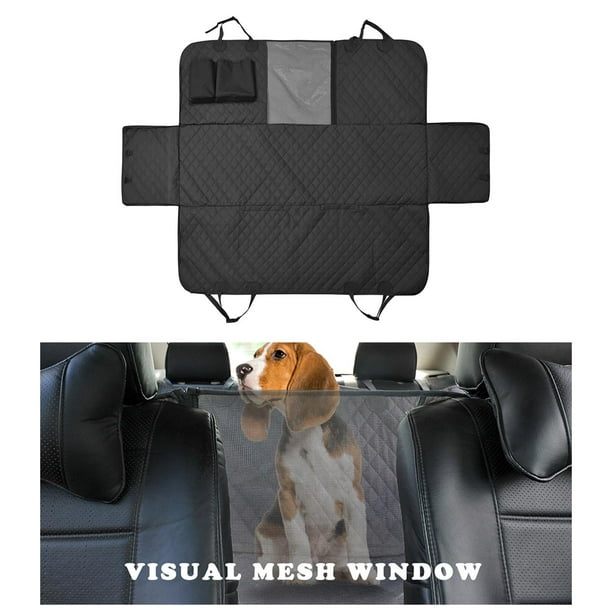 Cubierta protectora de coche para perros Cubierta antideslizante del asiento  trasero del coche Cubierta protectora del maletero de la ventana  impermeable