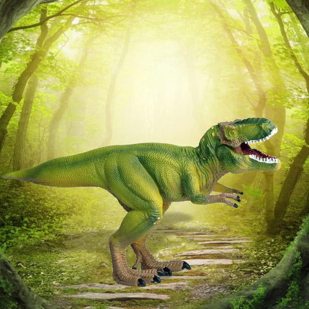 Juguete de dinosaurio Tiranosaurio Rex Juguetes Figuras de prehistóricas  para amantes Rojo perfke Figuras de dinosaurios