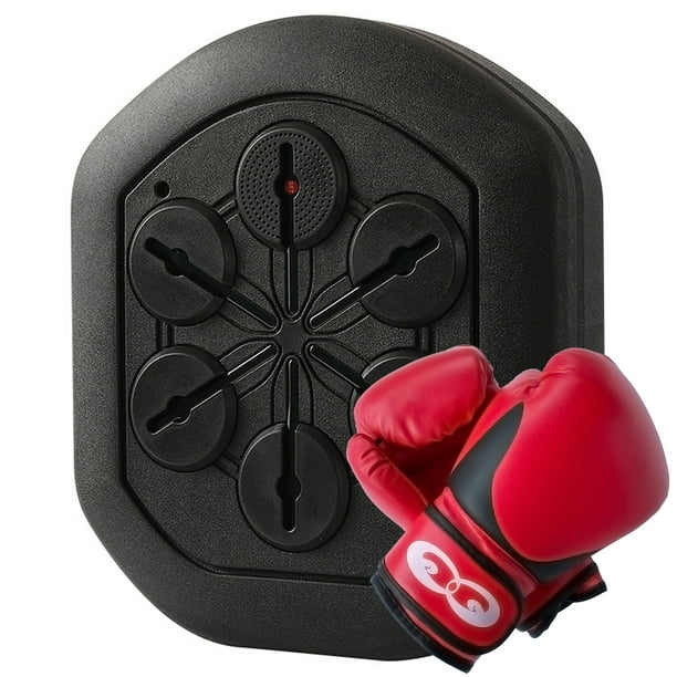 Máquina de boxeo musical Aplicación de actualización dual + guantes todo  incluido para adultos Música inteligente entrenamiento de boxeo electrónico  objetivo de pared máquina ANGGREK Otros
