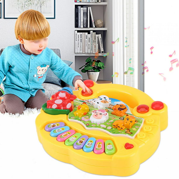 Juguetes de Piano para bebés 18 meses Juguetes Musicales para bebés  Educación temprana teclado infantil Juguetes para bebés Perro bebé  Aprendizaje de piano Juego para los regalos de los niños pequeños 