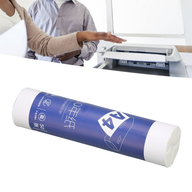 Papel de impresión térmica material seguro Papel térmico A4 Práctico  práctico 50 hojas para impresora LHCER Otros