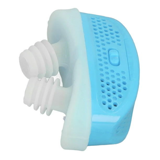 Dispositivo antirronquidos ronquido eléctrico alivio de la respiración  hombres ronquidos reducción ayuda para dormir portátil viajes cuidado de la  salud suministros blanco Inevent CE001441-02B