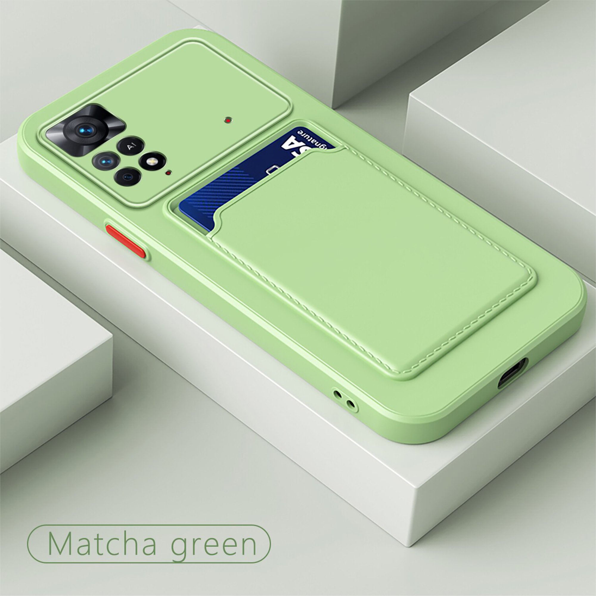 Funda Molan Cano Color Verde Menta Para Xiomi Redmi 9 Silicon