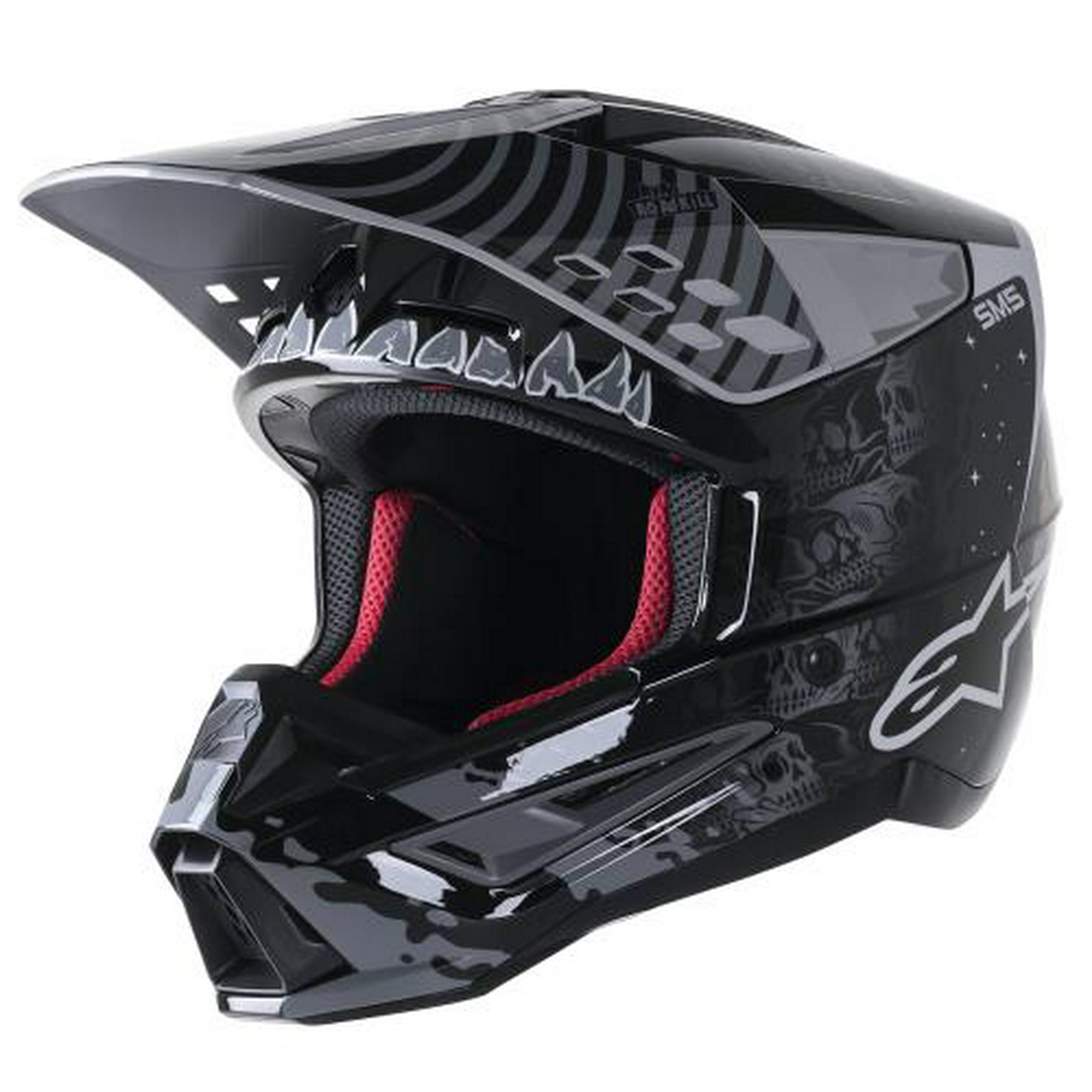  Alpinestars - Chaqueta de cuero de hombre para motos, diseño  con flujo de aire, Negro/Rojo : Automotriz