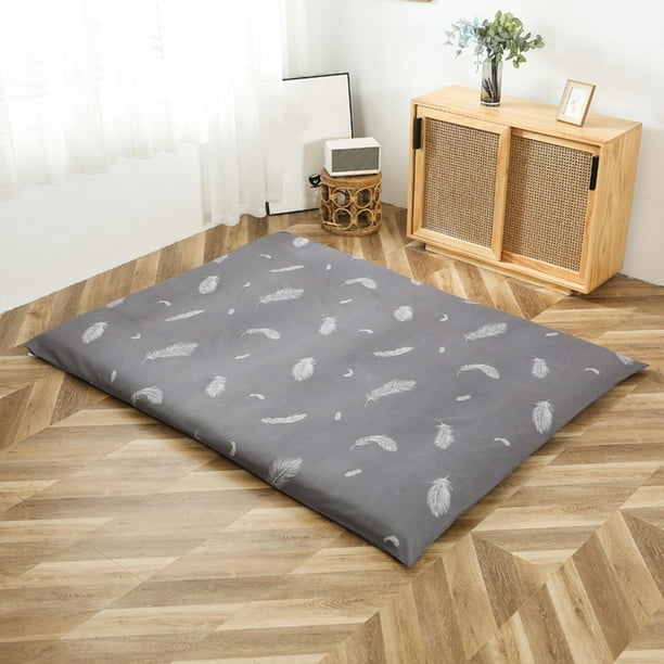 Cubierta de Colchón de Tatami para Dormir en el Suelo, con Cubierta  Transpirable y Cremallera Completa de BLESIY