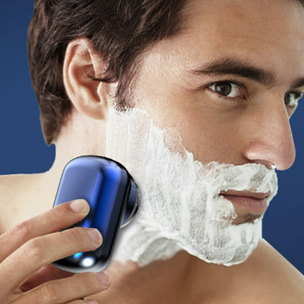 Mini afeitadora portátil para hombres Electric Razor USB recargable de  bolsillo tamaño Beard Trimmer