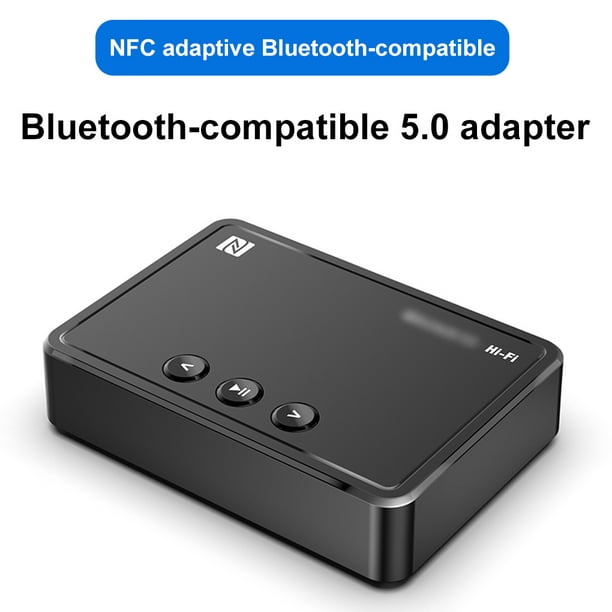 1 Adaptador de audio Bluetooth de largo alcance BE-RCA, receptor de música  HiFi
