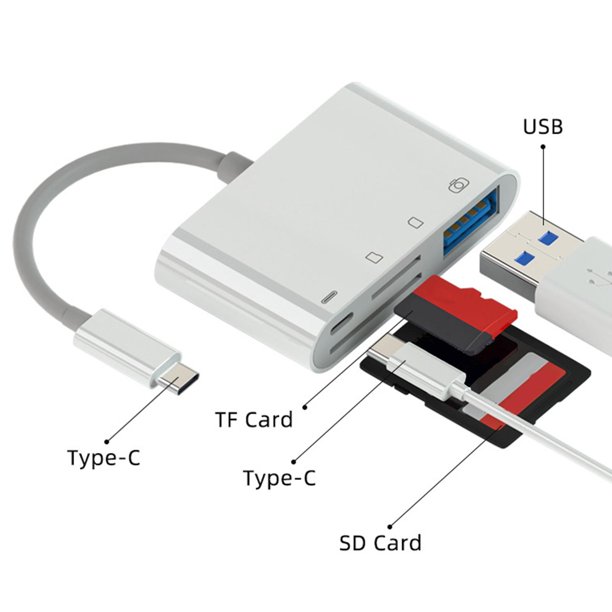 Lector de Tarjetas Startech Adaptador Micro SD a Micro USB OTG para  Dispositivos Android