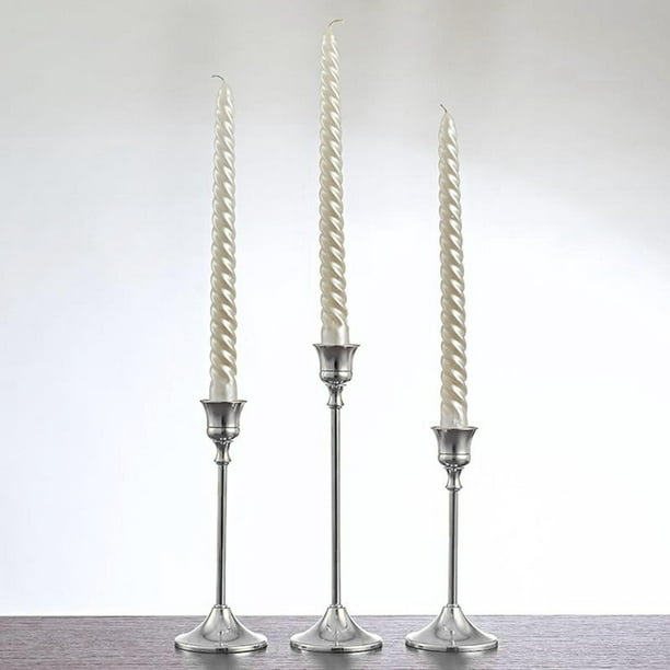 plan Arrastrarse Ewell Soporte de candeliere de hierro con una sola cabeza, portavelas decorativas  para de comedor , candel perfecl titular de candelabro | Walmart en línea
