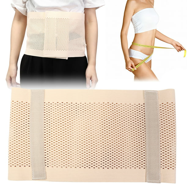 Faja abdominal postoperatoria para hombres y mujeres, faja posparto  posoperatoria para cirugías de cintura y abdomen, cinturón de apoyo de  cintura