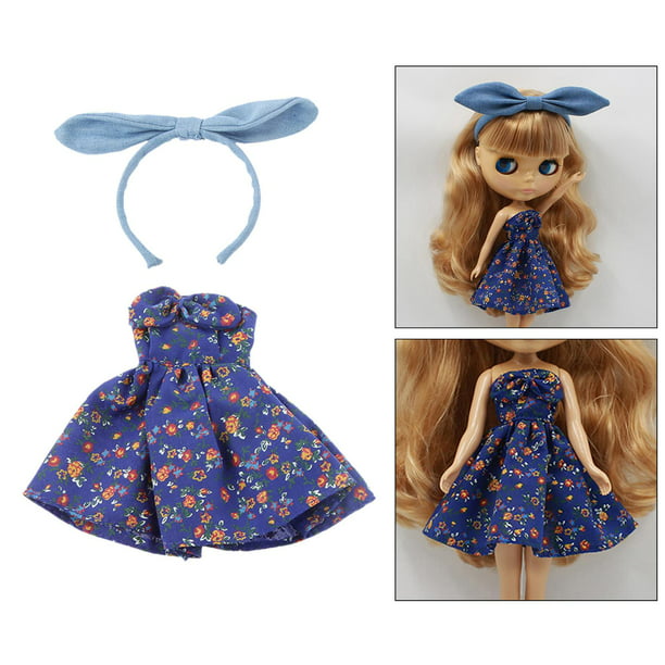 1 de interior 1/6 para ropa Blythe, accesorios Zulema Ropa alta para muñecas | Walmart en línea