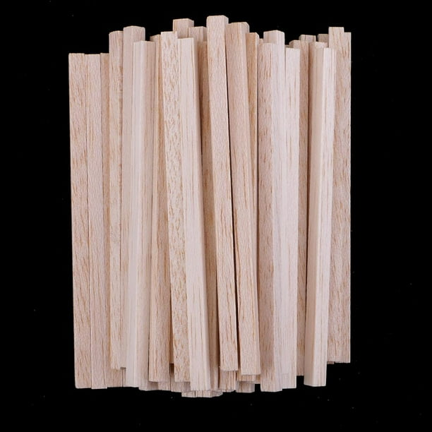  Palitos de madera para manualidades, 0.15 x 3.15