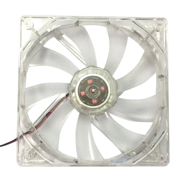 Ventilador Pc Led Rojo 120mm - Luz Interna